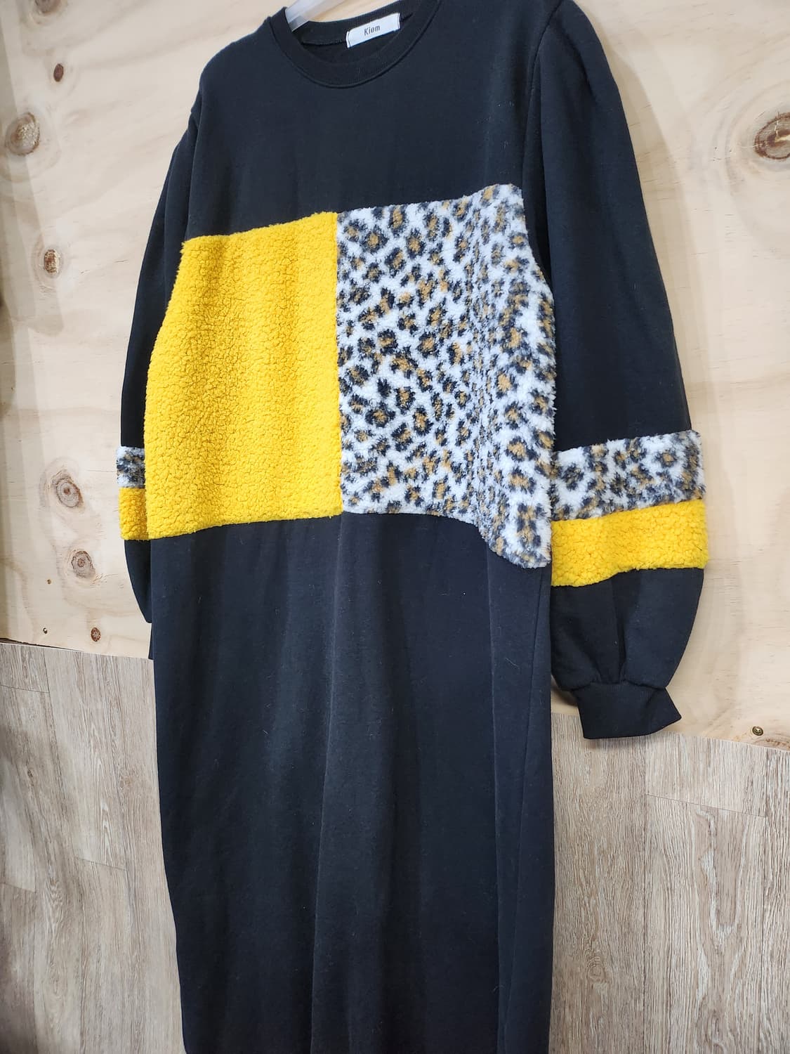 141) 여성 기모 롱원피스 상품이미지3