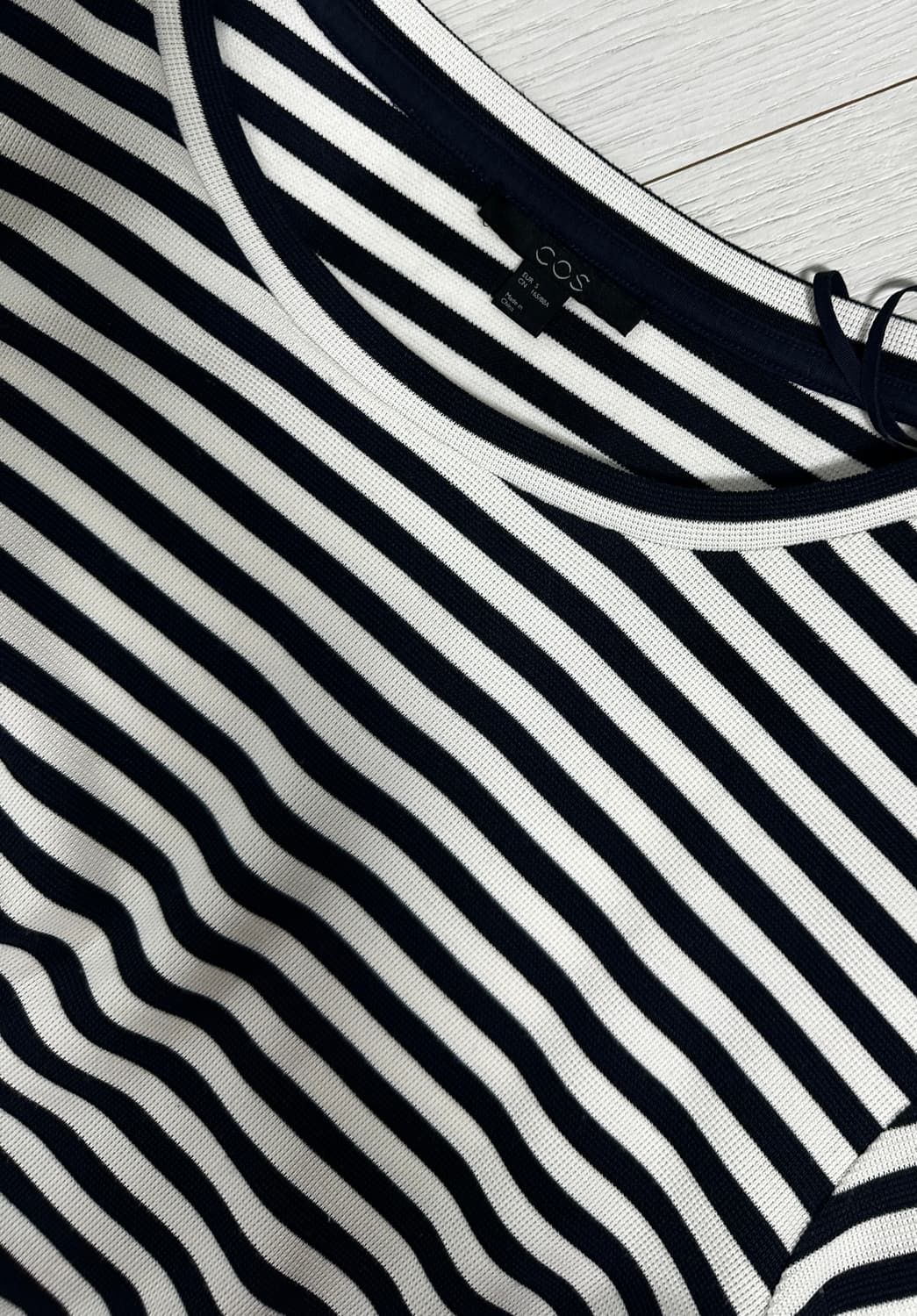 [코스] 여성 배색 원피스 S사이즈 상품이미지8