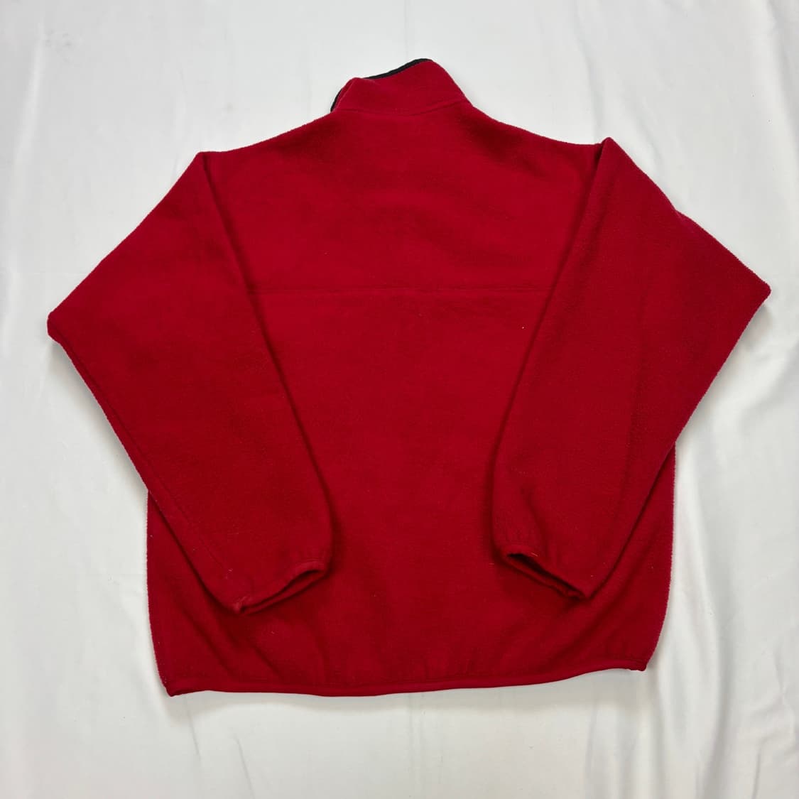 11FW 파타고니아 신칠라 스냅-T 플리스 레드 블랙 포켓 상품이미지4