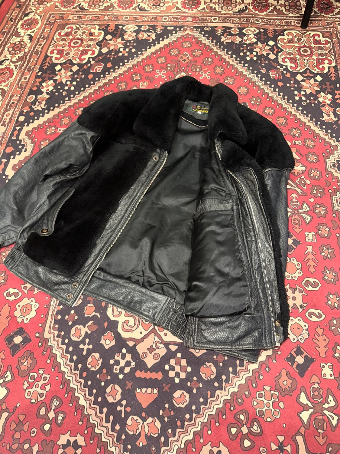 ( XL ) 가죽자켓 그리즐리 래더자켓 워크웨어 아메카지 빈티지가죽 상품이미지6