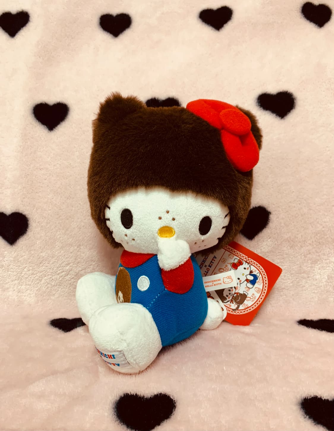 헬로키티X몬치치 50주년 한정판 인형 상품이미지1