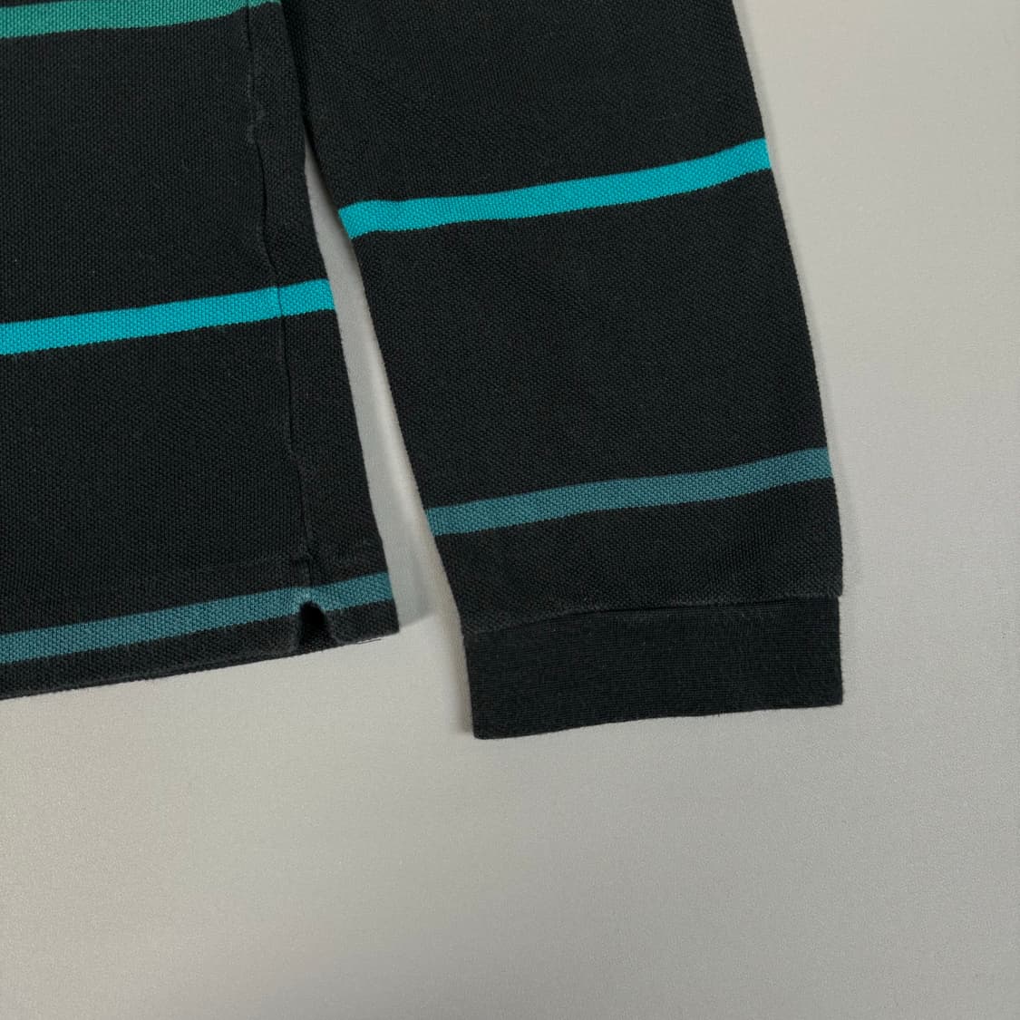 라코스테 스트라이프 긴팔 카라티 블랙 3 [070904 상품이미지8