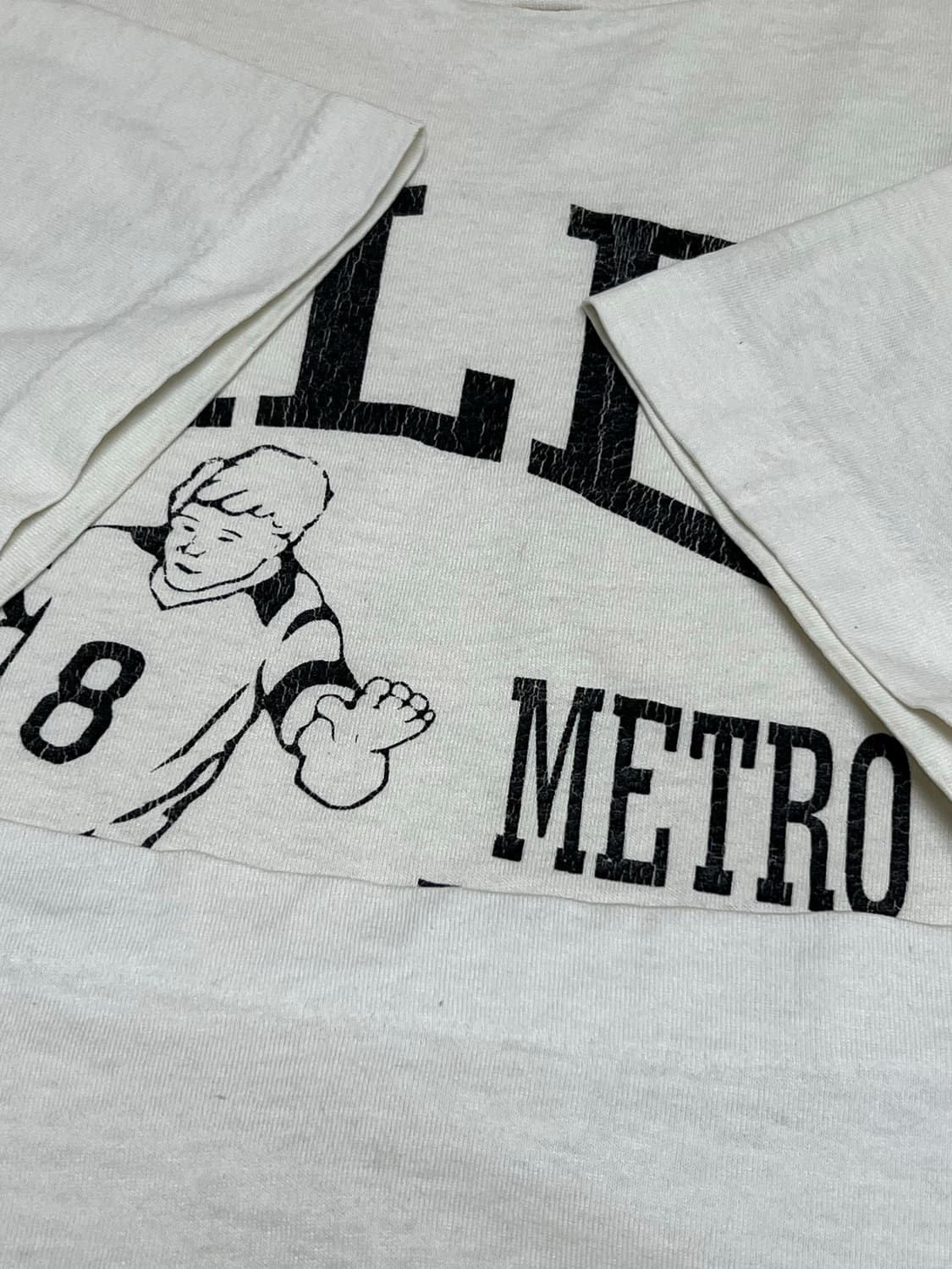 90s 빈티지 Salem 축구 티셔츠 L사이즈 상품이미지4