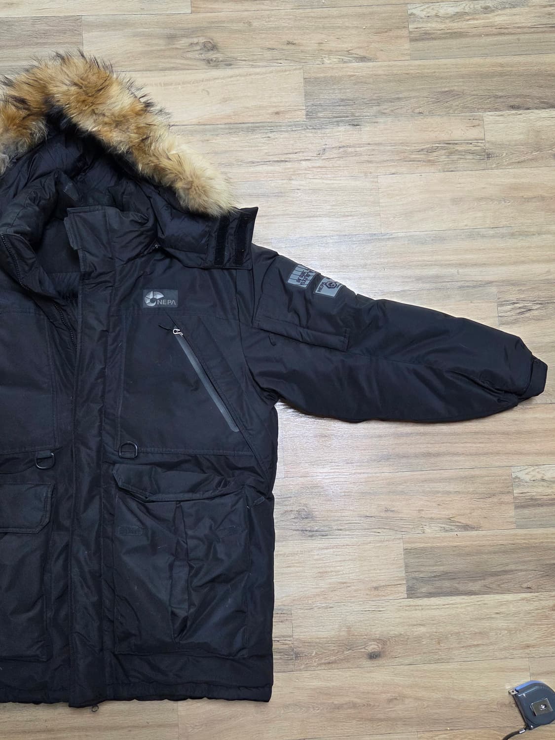 105 덕다운 네파 남성 알라스카 대장 야상 패딩 점퍼  상품이미지3