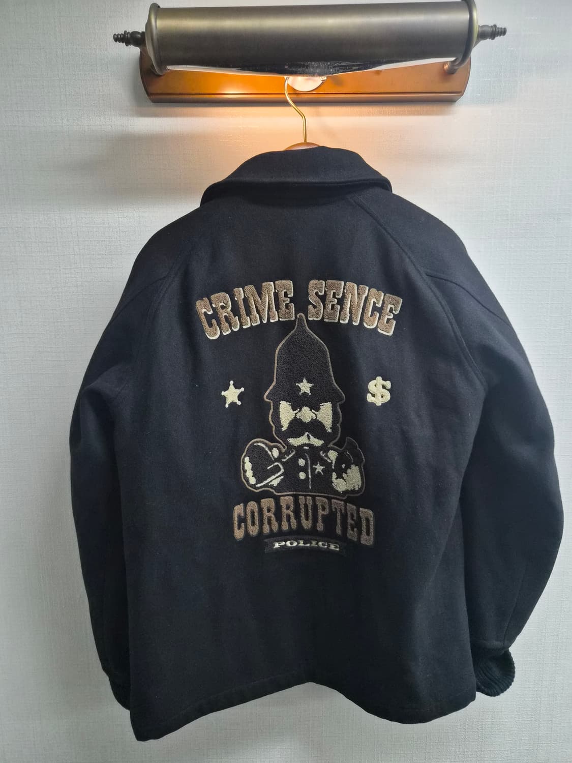 L) 램배스트 쉐리프 멜튼 바시티 자켓 팝니다 상품이미지2