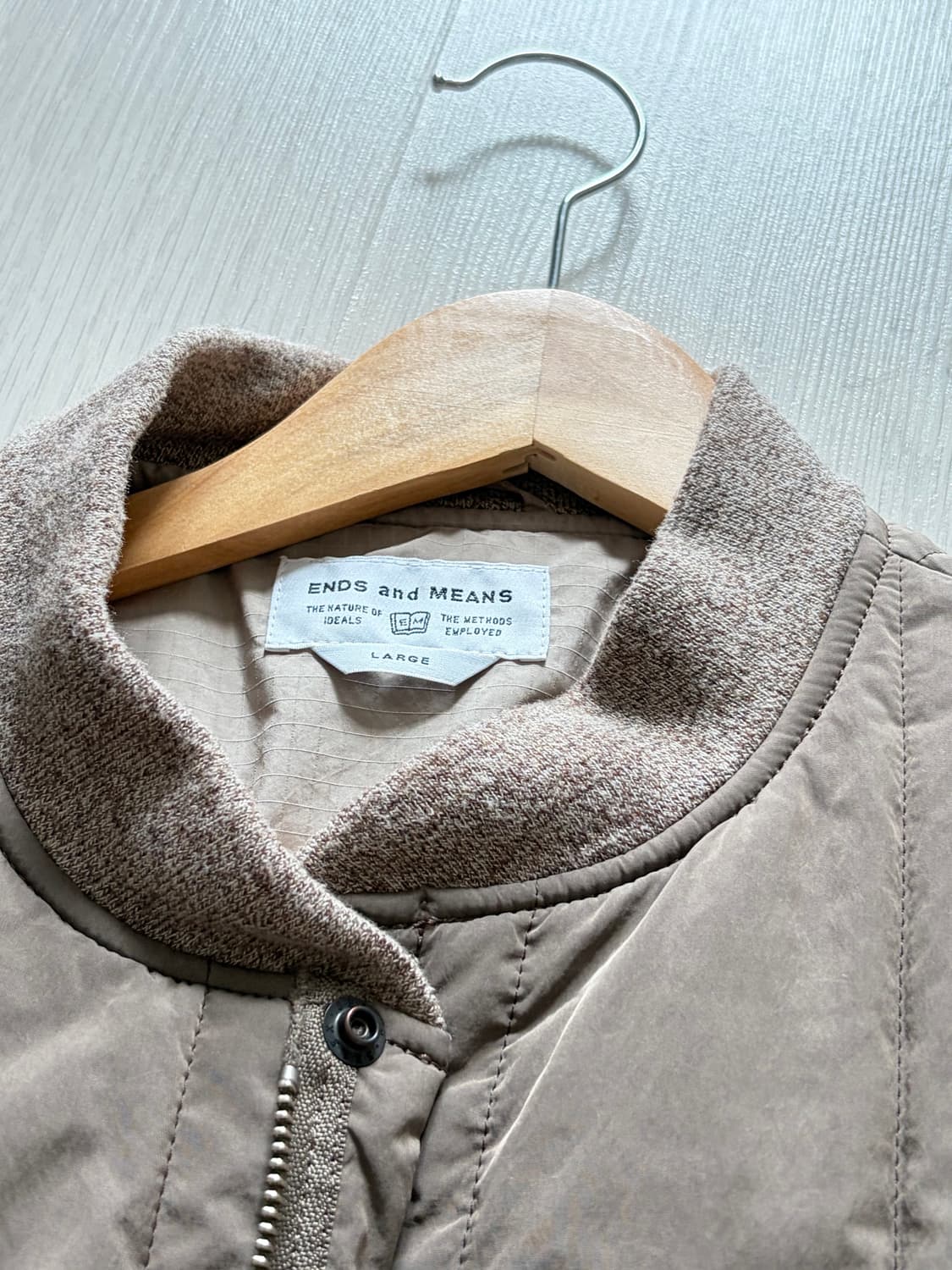 ends and means 퀼팅자켓 L 상품이미지2