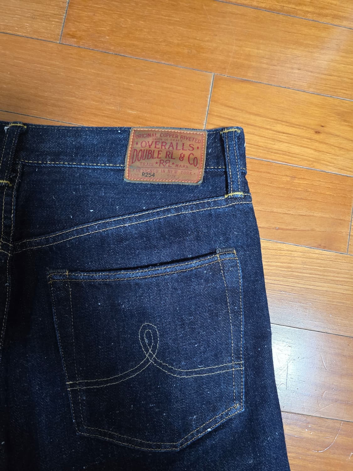 rrl 리미티드 에디션 스트레이트 레그 핏 인디고 리지드 데님 31/30 상품이미지7