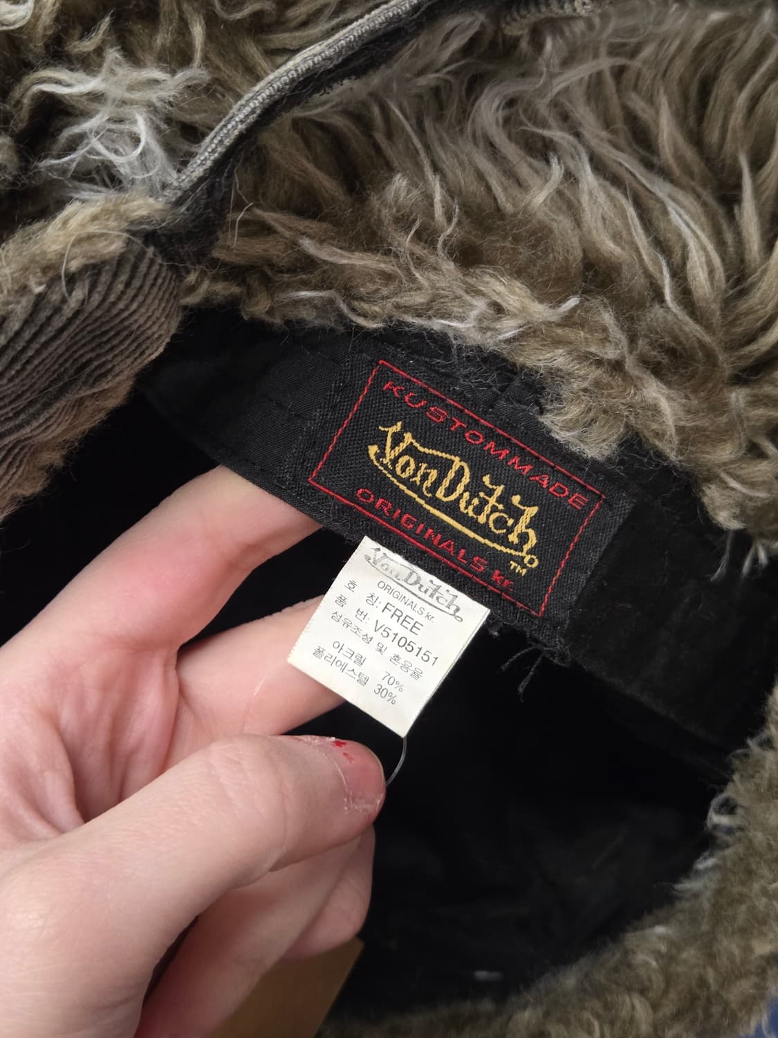 Vondutch 본더치 트루퍼 햇 상품이미지6