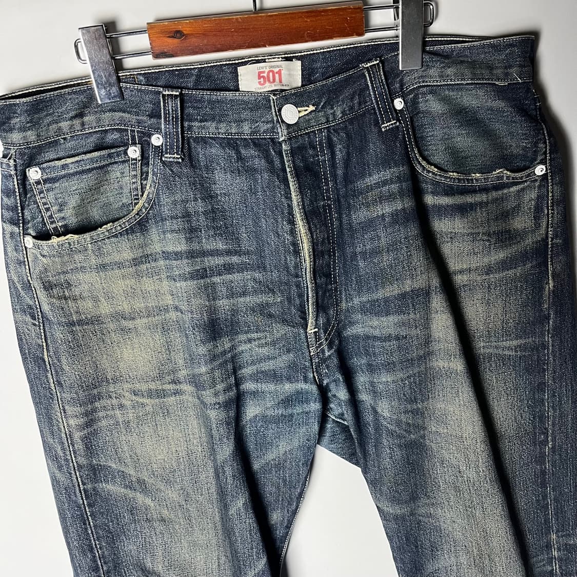 [Levi's] 00's 리바이스 재팬 501 기무라타쿠야 데님팬츠 상품이미지3