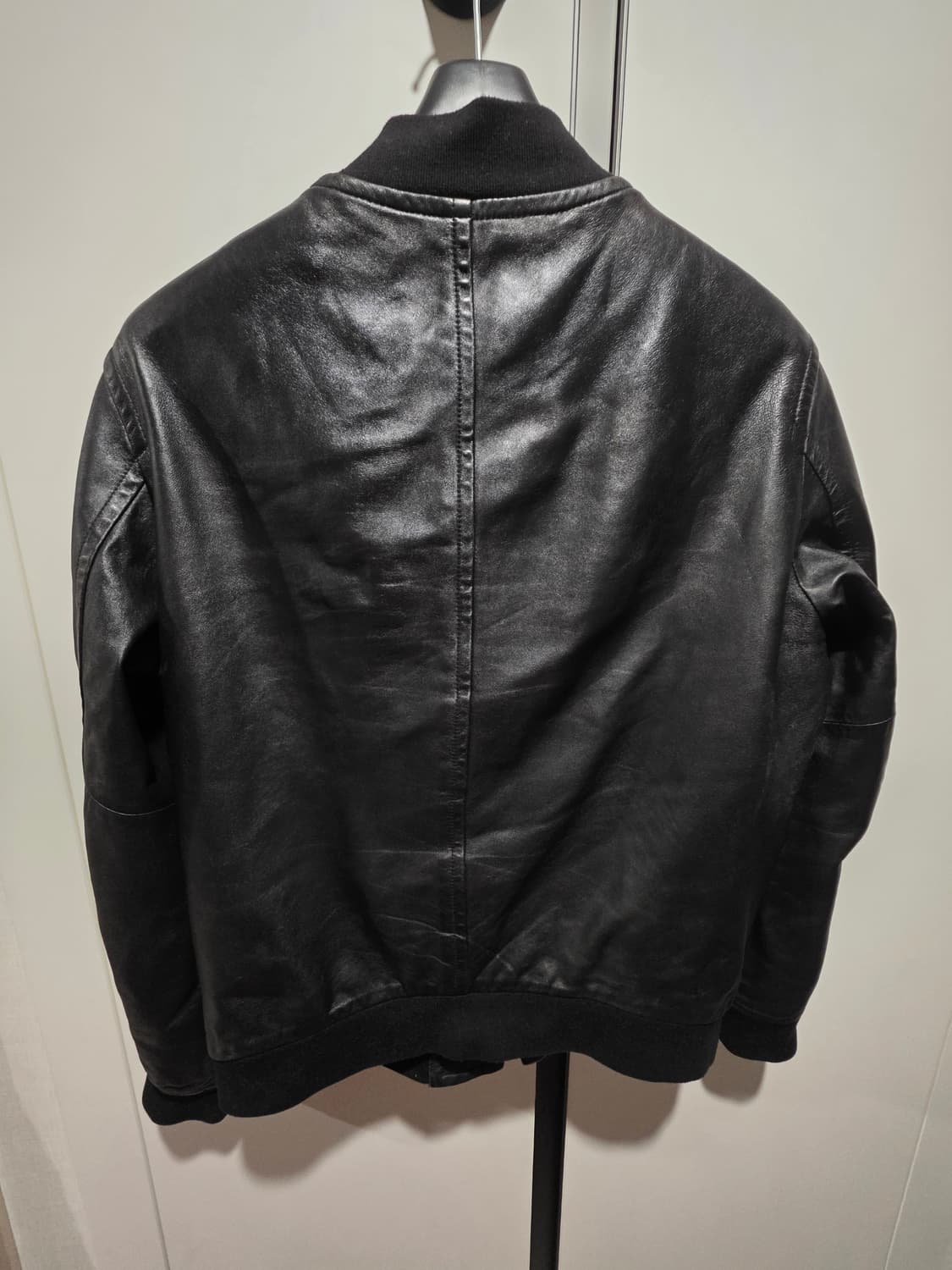 헤스티지 양가죽 봄버 자켓 105 상품이미지2