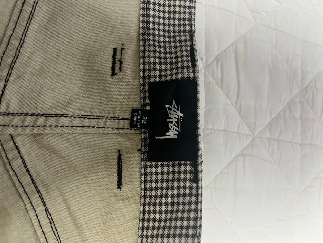 스투시 체크 워크팬츠 상품이미지6