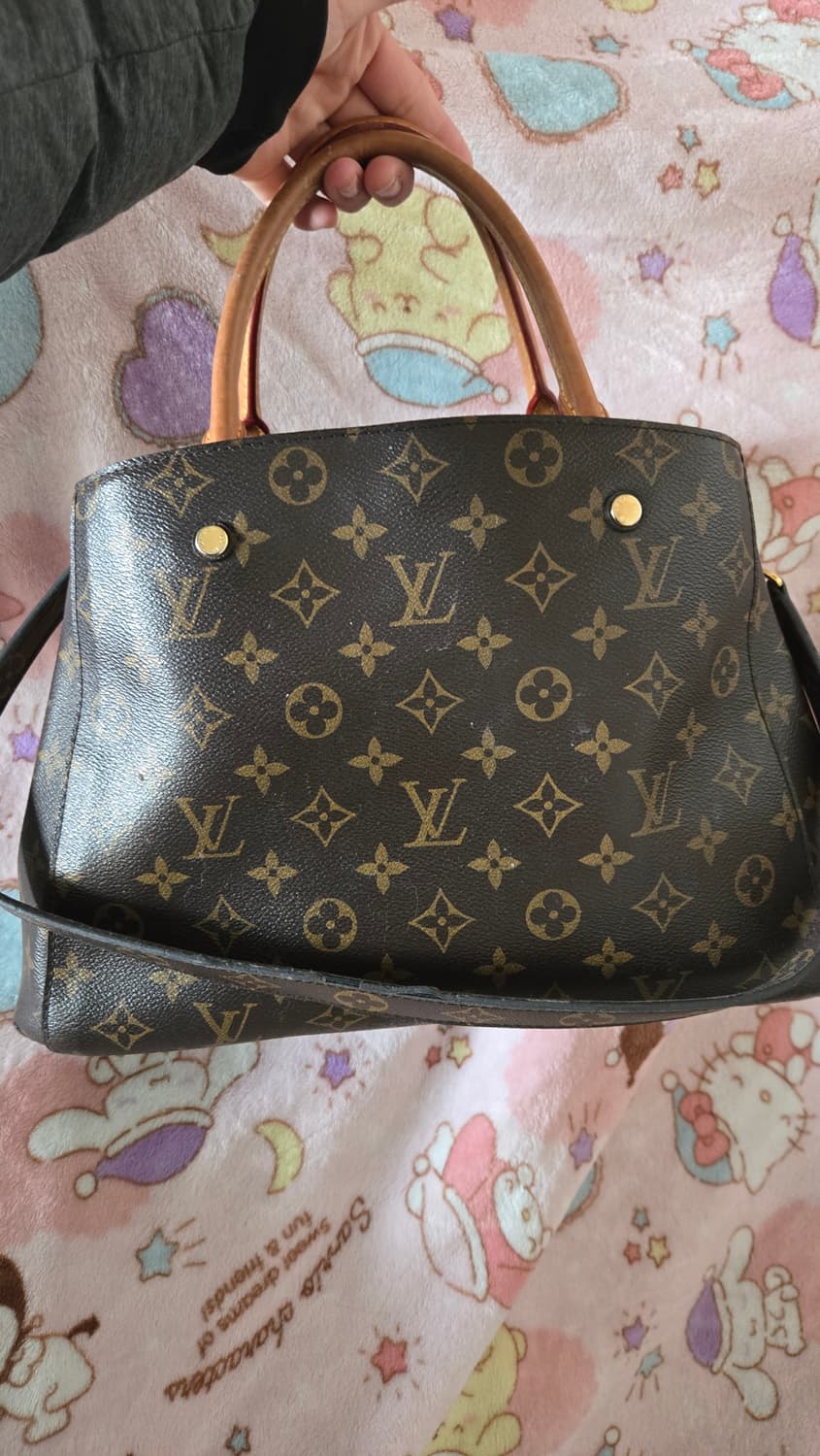 정품) 🤎루이비통 몽테뉴 MM 형태무너짐 없음🤎박스+더스트+종이가방 상품이미지1