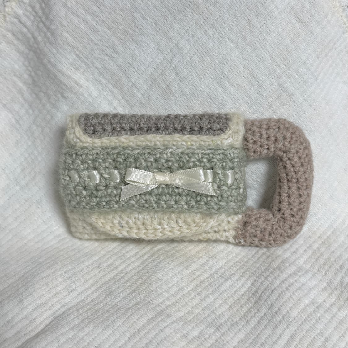 [핸드메이드] 코코아 머그컵 뜨개지갑 상품이미지1