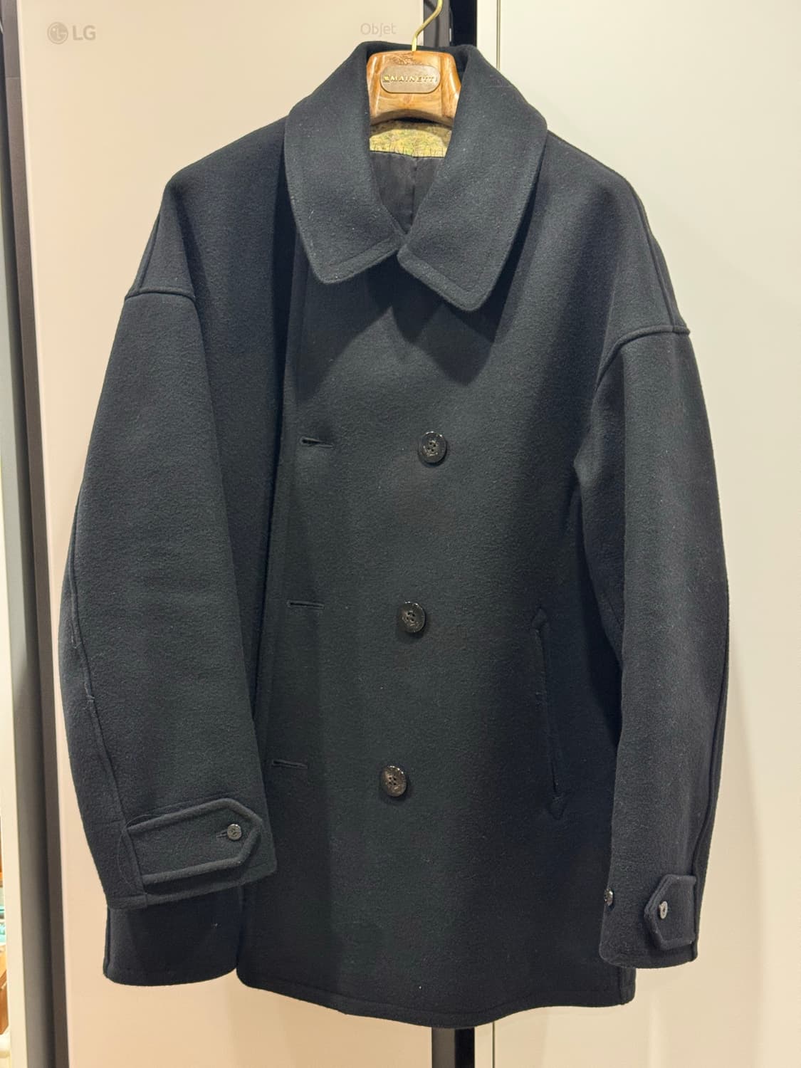 비즈빔 Lieutenant 피코트 3 블랙 상품이미지1