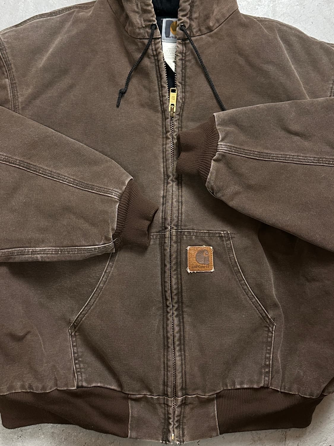 00's OG 칼하트 J68 액티브 자켓 칼하트 CHT 후드 자켓 상품이미지8