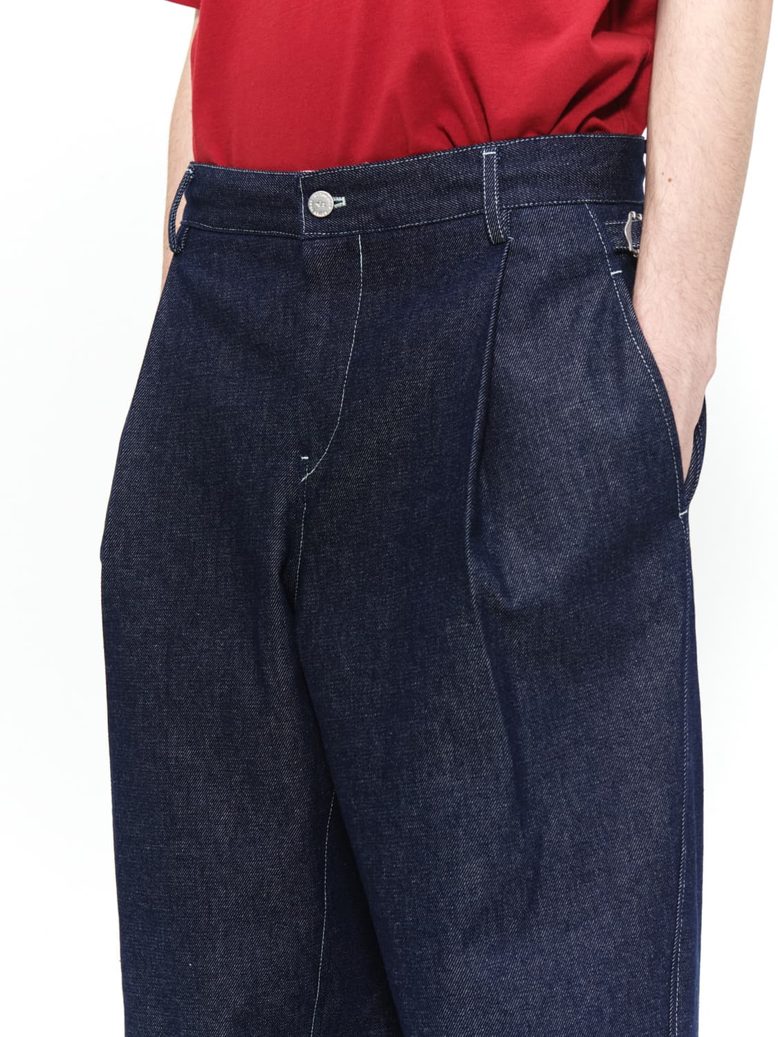 AFTERPRAY 애프터프레이 ONE TUCK TAPERED DENIM 상품이미지1