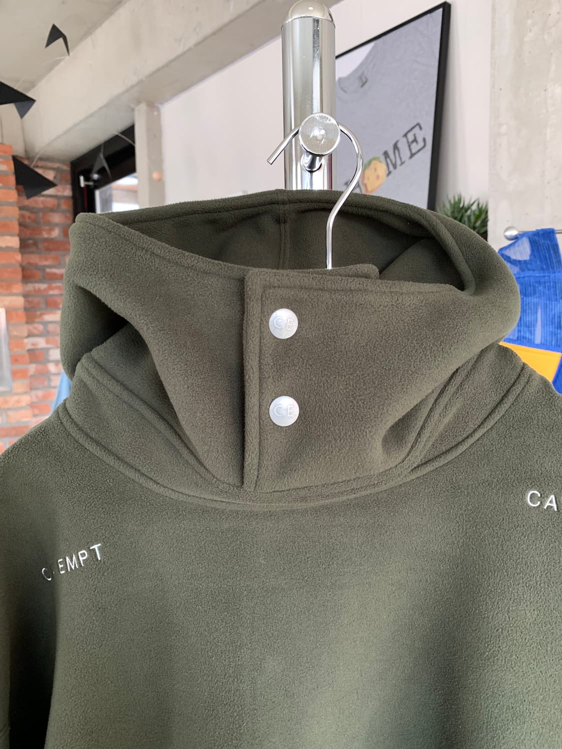 Cavempt 카브엠트 넥 플랩 후디 상품이미지5