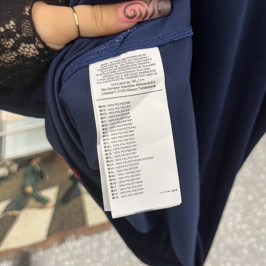 나이키 빈티지 스포티 파리생제르망 나시 유니폼 XL C11775 상품이미지6