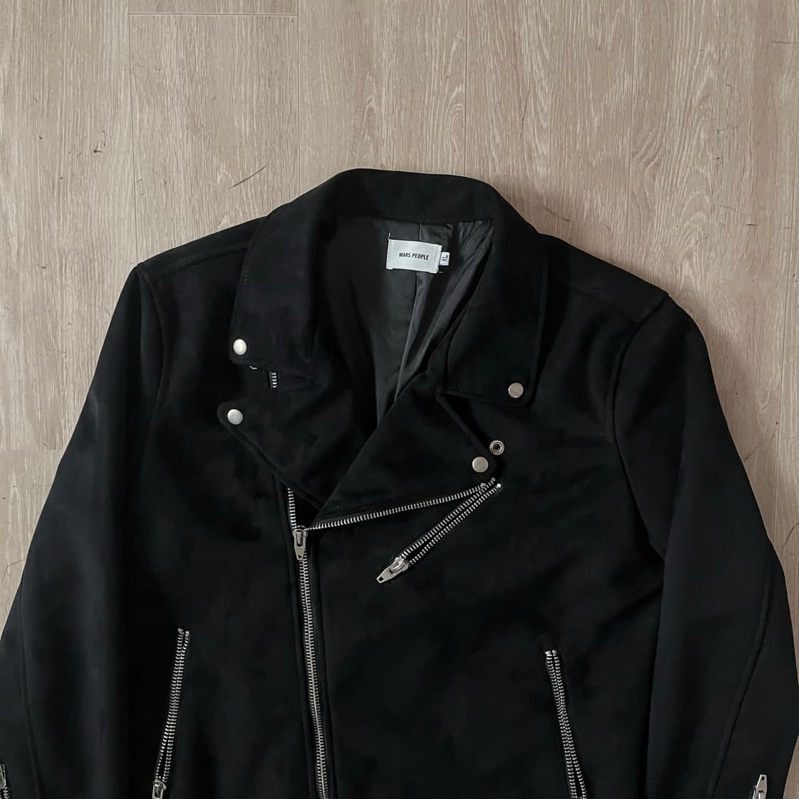 Mars People suede double rider jacket 상품이미지2
