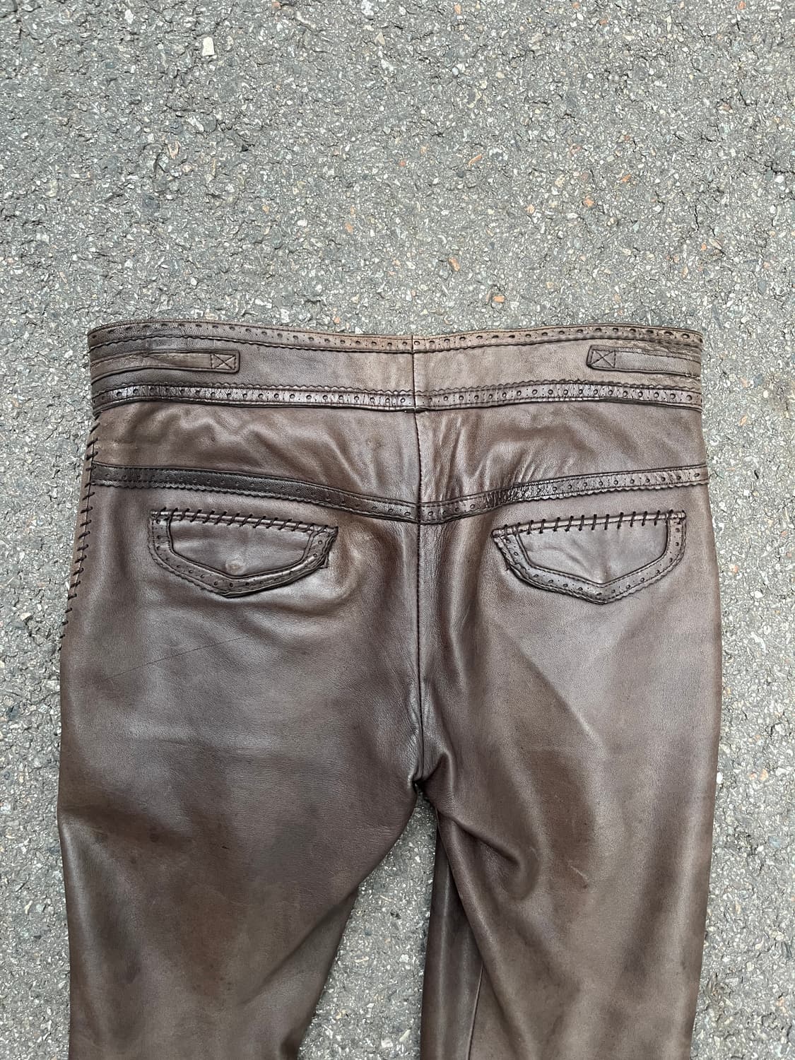 모스키노 양가죽 카프리 팬츠 상품이미지6