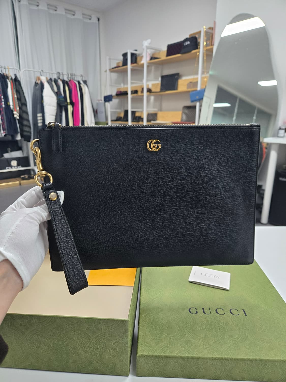 [A급컨디션] 구찌 마몬트 클러치백 상품이미지1