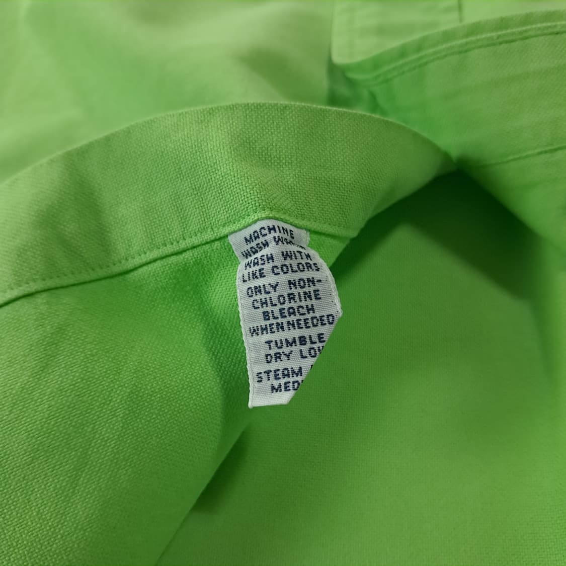 CK295 XL 폴로 00s 핑크포니 그린애플 옥스포드 셔츠 남방 상품이미지5