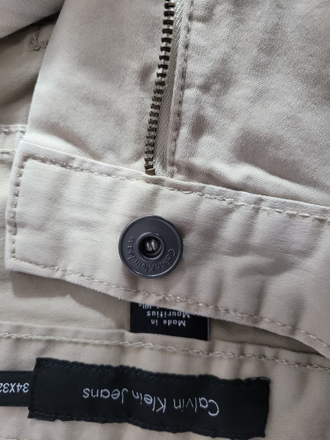 캘빈클라인 진 베이지 면바지 상품이미지4