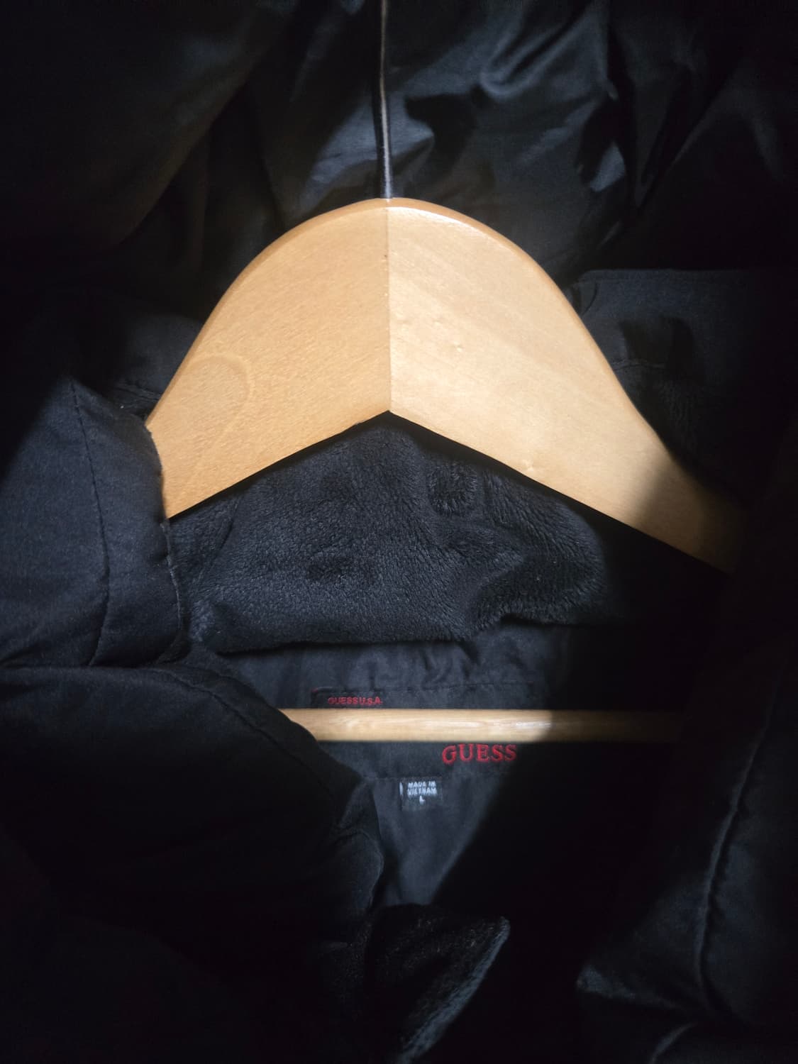 게스 덕다운 롱패딩 100 공용 상품이미지2