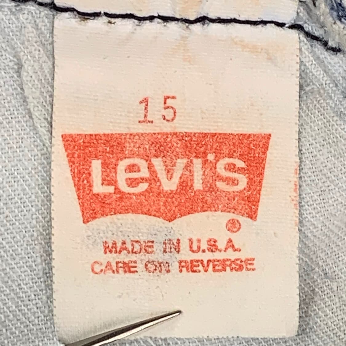 [32] 80's 리바이스 501 데님팬츠 26501-0158 상품이미지6