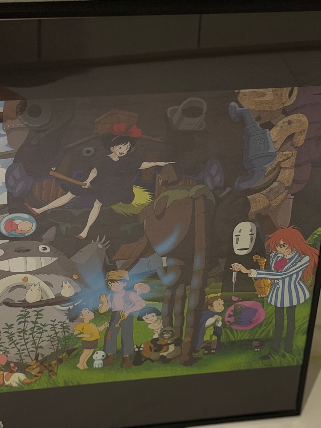 스튜디오 지브리 콜라주 포스터 상품이미지3