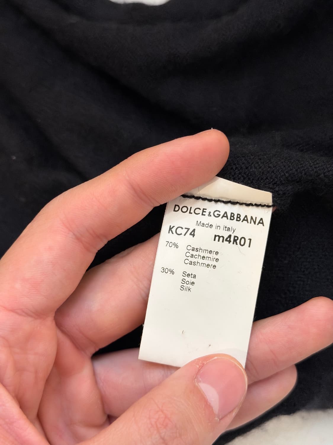 90s 돌체앤가바나 아카이브 드레이프 랩 캐시미어 실크 가디건 상품이미지5