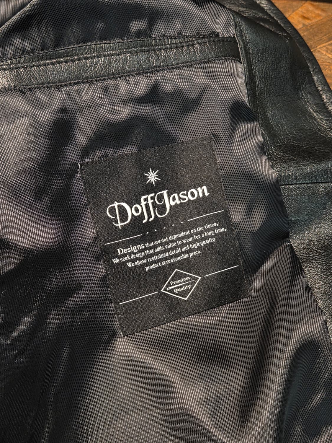 도프제이슨 램스킨 레더자켓 상품이미지9