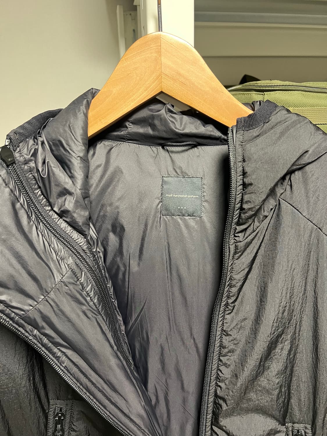 24aw, 3사이즈) 모이프 DOUBLE-ZIP INSULATED PAR 상품이미지2