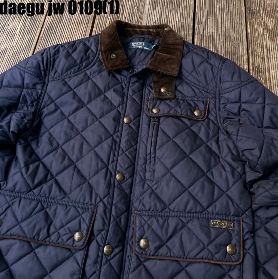 폴로 퀄팅 자켓 상품이미지2