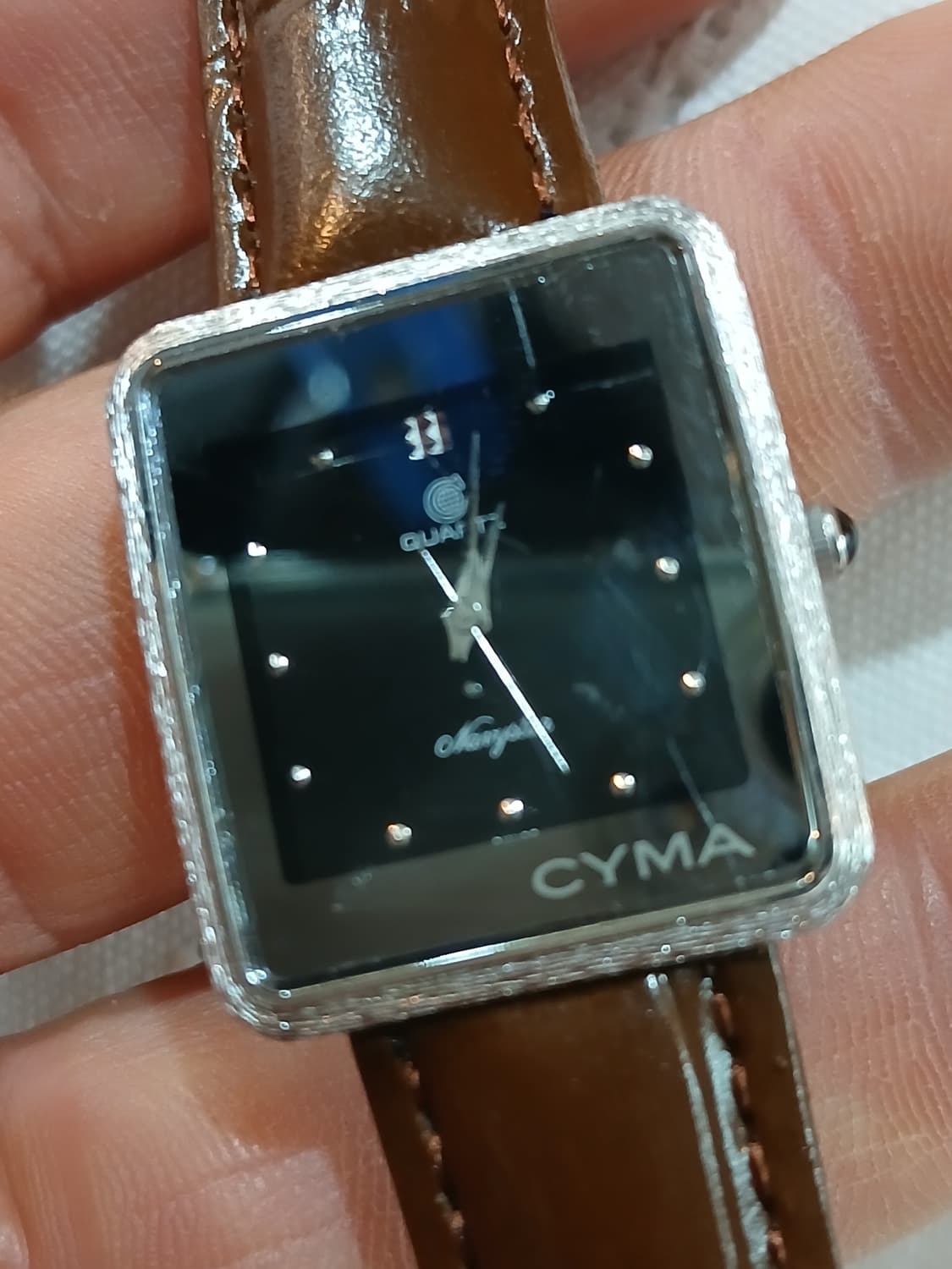 80s 빈티지 스위스 CYMA 여성용 쿼츠시계 상품이미지2