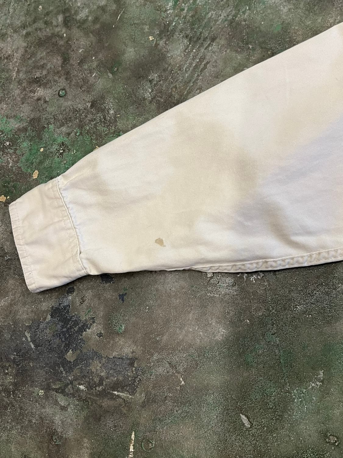 [XL] 랭글러 코튼 트윌 워크 셔츠 아이보리 더블포켓 Wrangler 상품이미지4