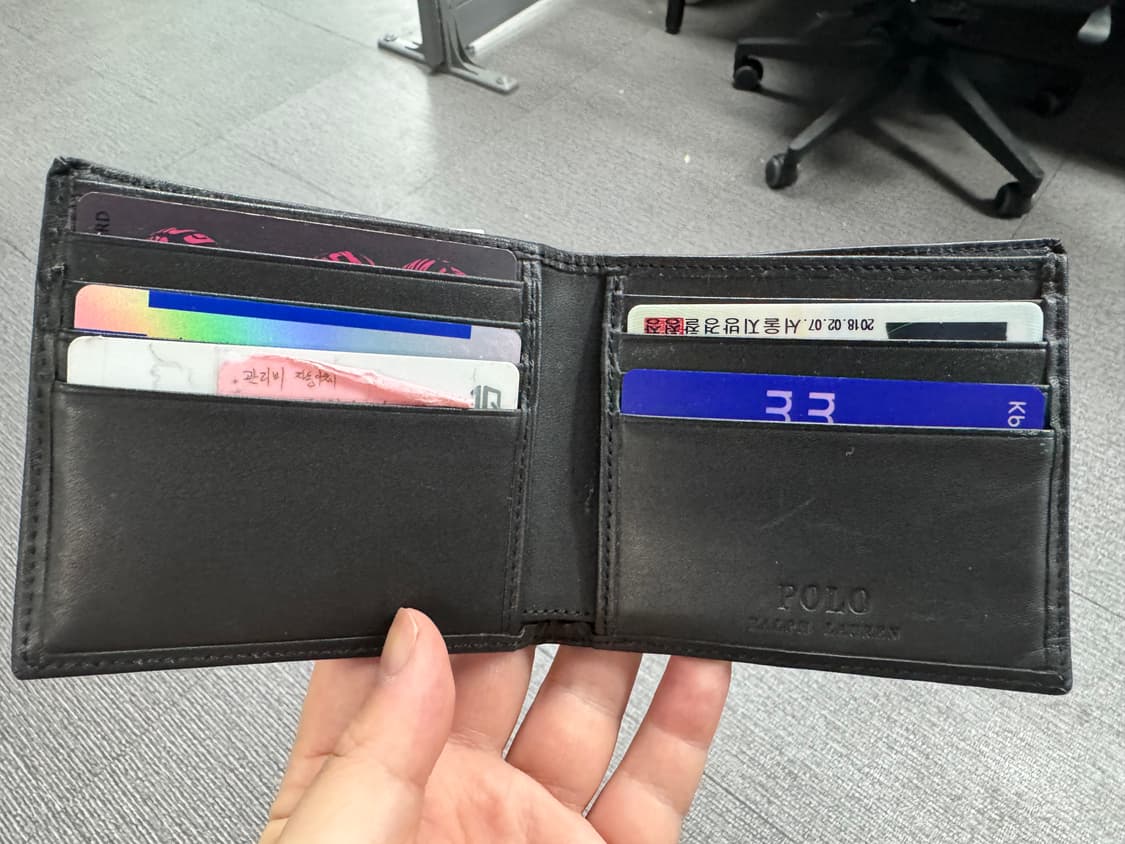 폴로 랄프로렌 베어 반지갑 상품이미지2