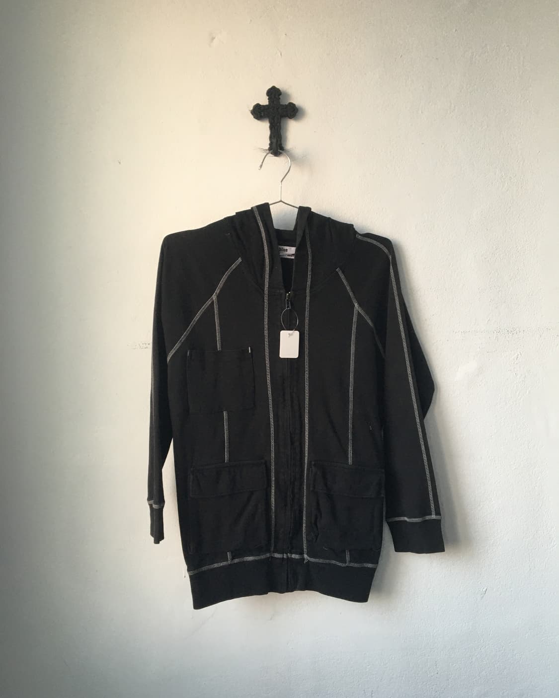 Stitch point hood zip up 상품이미지2