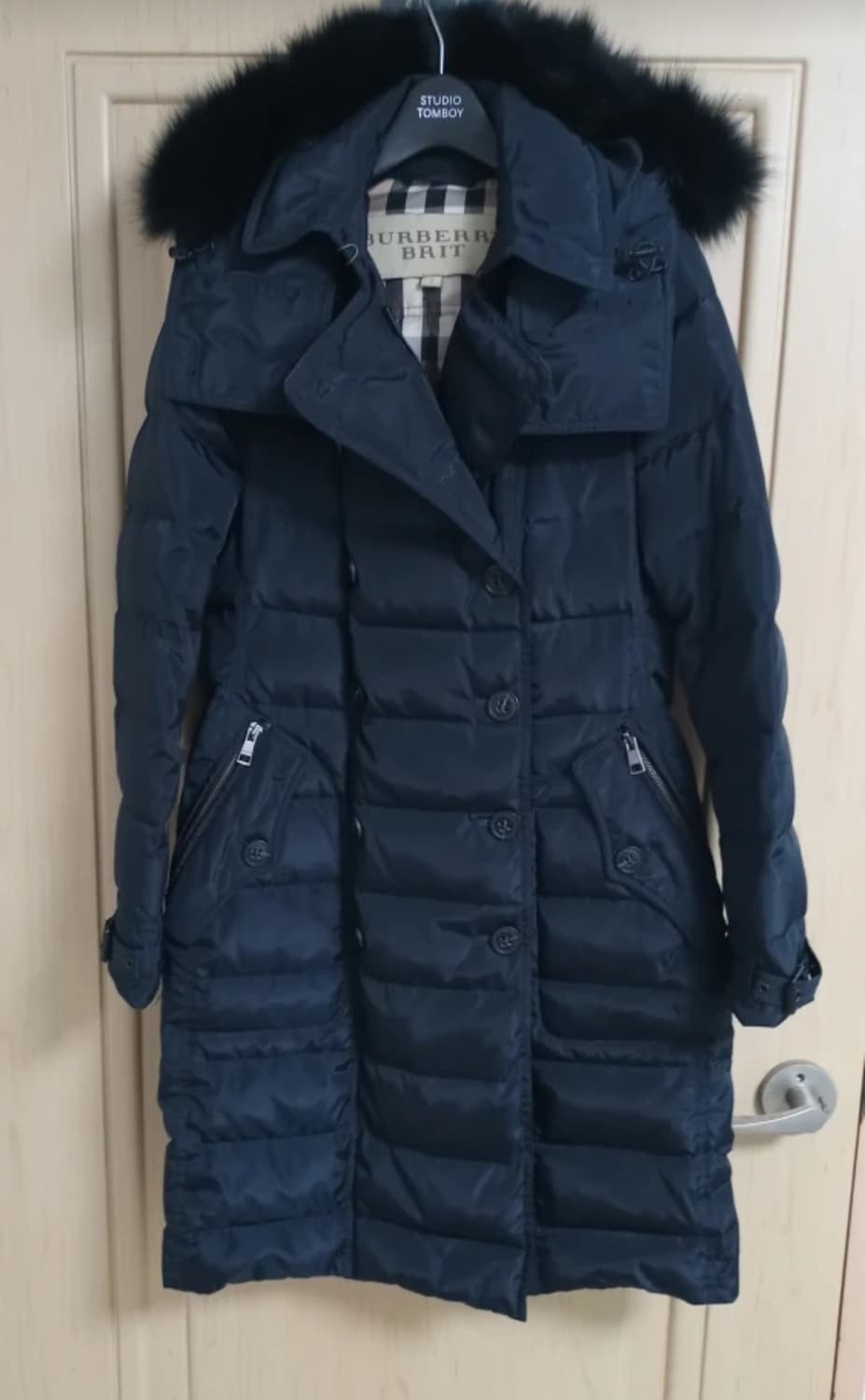 정품 버버리 브릿 구스다운 롱패딩 점퍼 상품이미지2