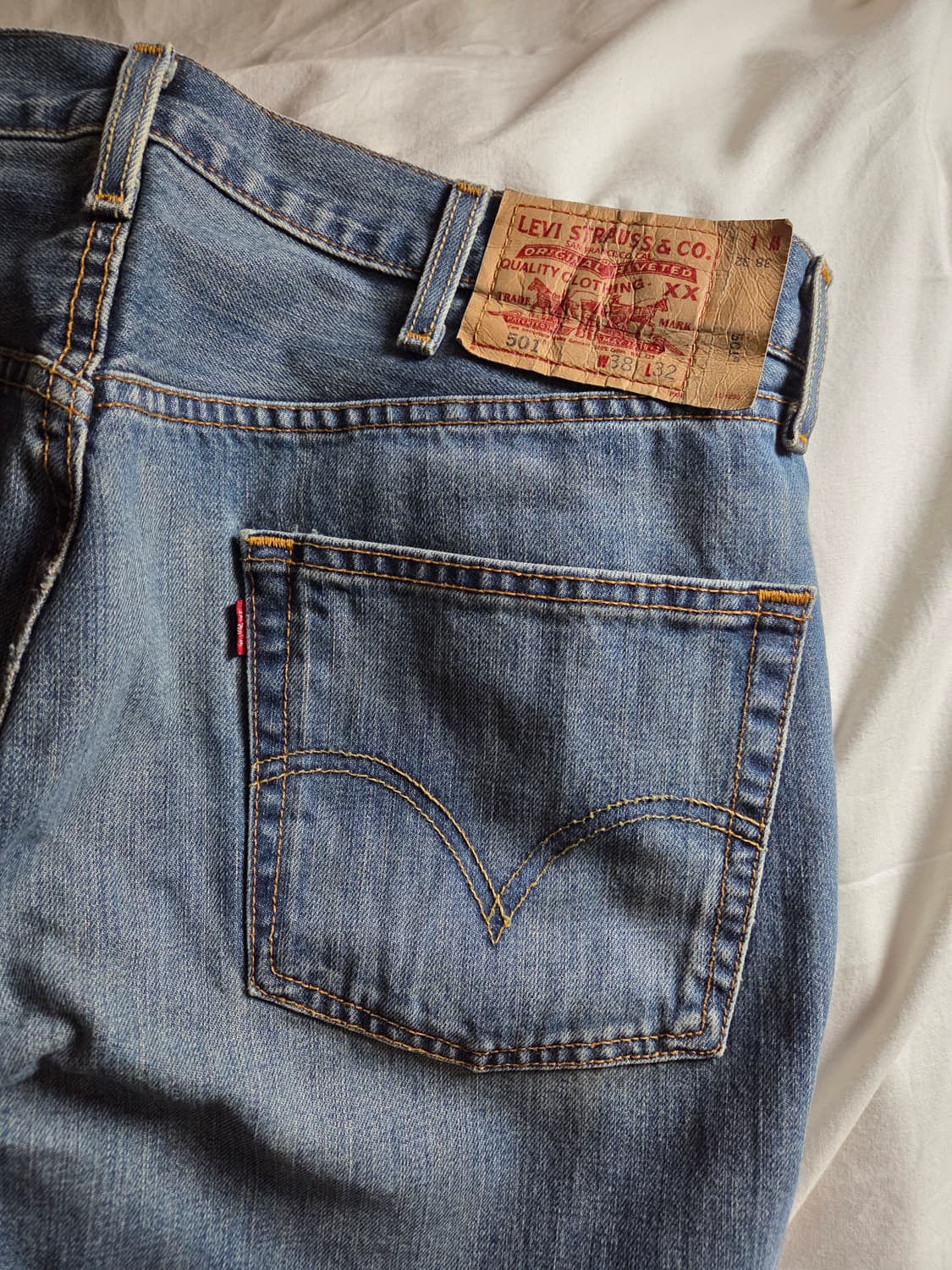 00s 리바이스 501 데님 38x32 상품이미지1