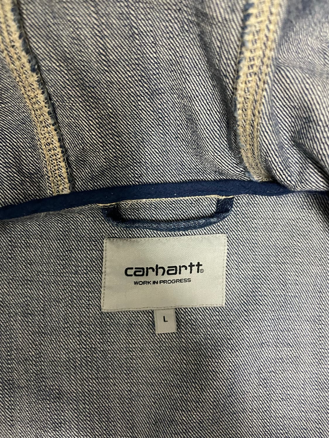 칼하트 데님 후드 상품이미지3