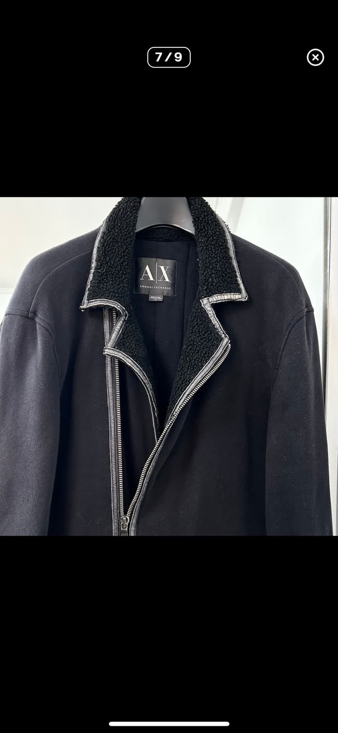 아르마니 익스체인지 쉐르파 점퍼 자켓 상품이미지3