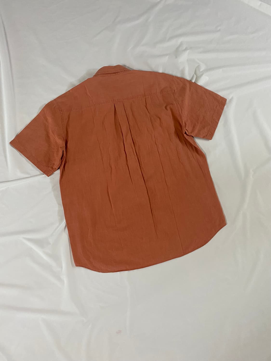 [L] L.L.Bean 엘엘빈 빈티지 워싱 코튼 하프 반팔 셔츠 상품이미지8