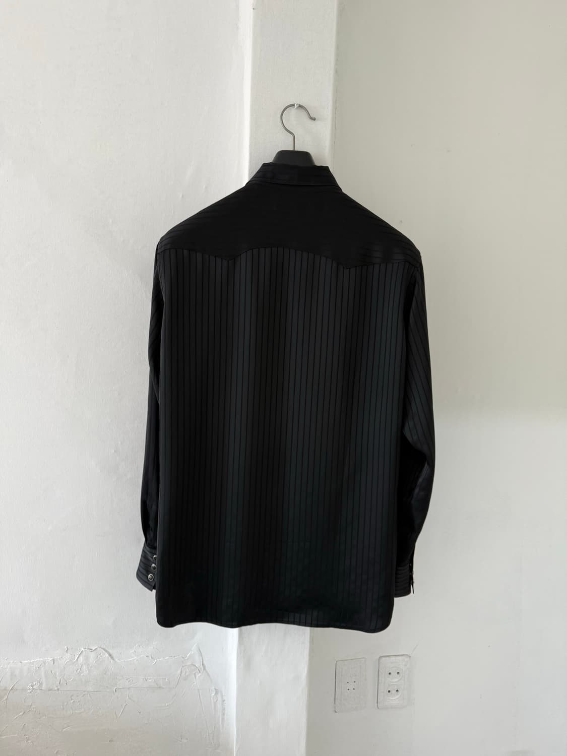 세비지 웨스턴 스트라이프 셔츠 L 상품이미지2