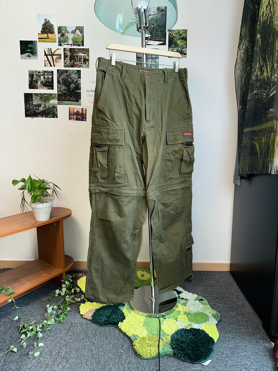 Khaki detail cargo pants  상품이미지1