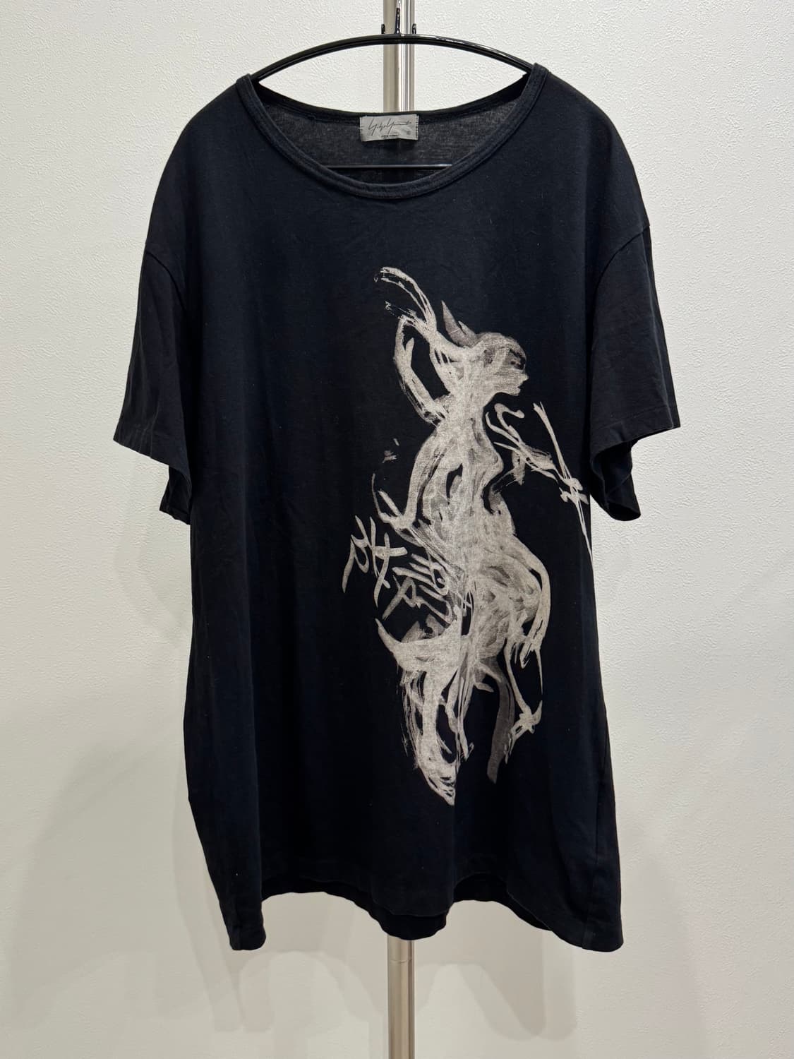 요지야마모토 뿌르옴므 18aw 누드 걸 티셔츠 상품이미지1