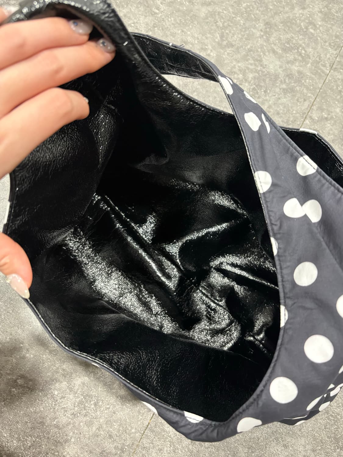 카나리 도트 투웨이백 상품이미지5