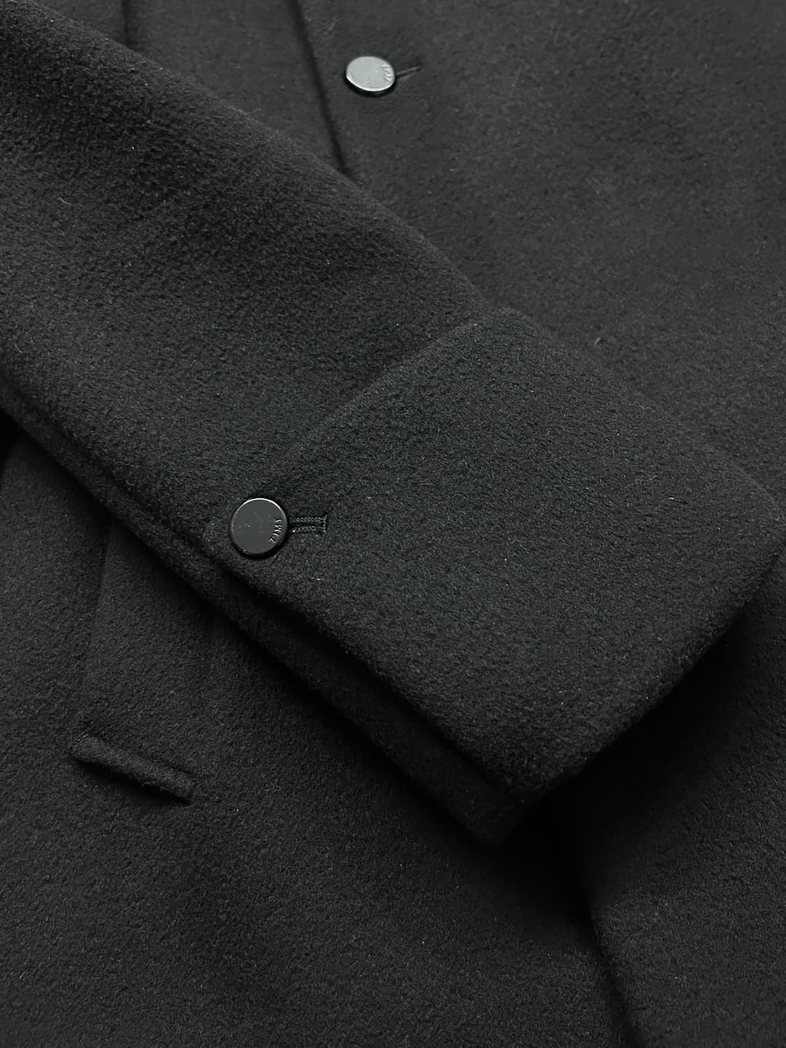 타임 옴므 하이넥 스트랩 울 코트 상품이미지6