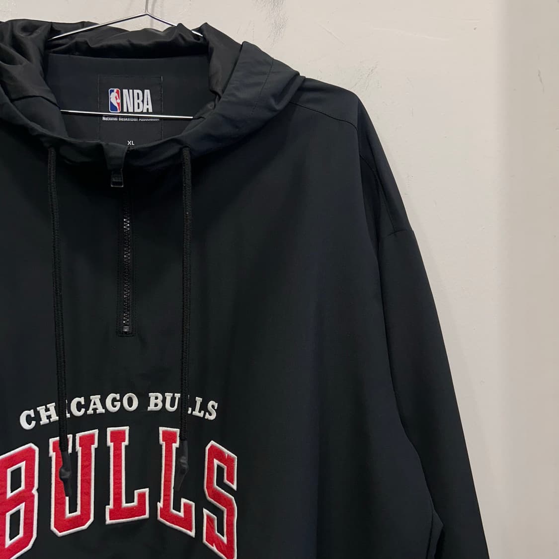 NBA 시카고불스 빅로고 오버핏 후드 아노락 상품이미지1