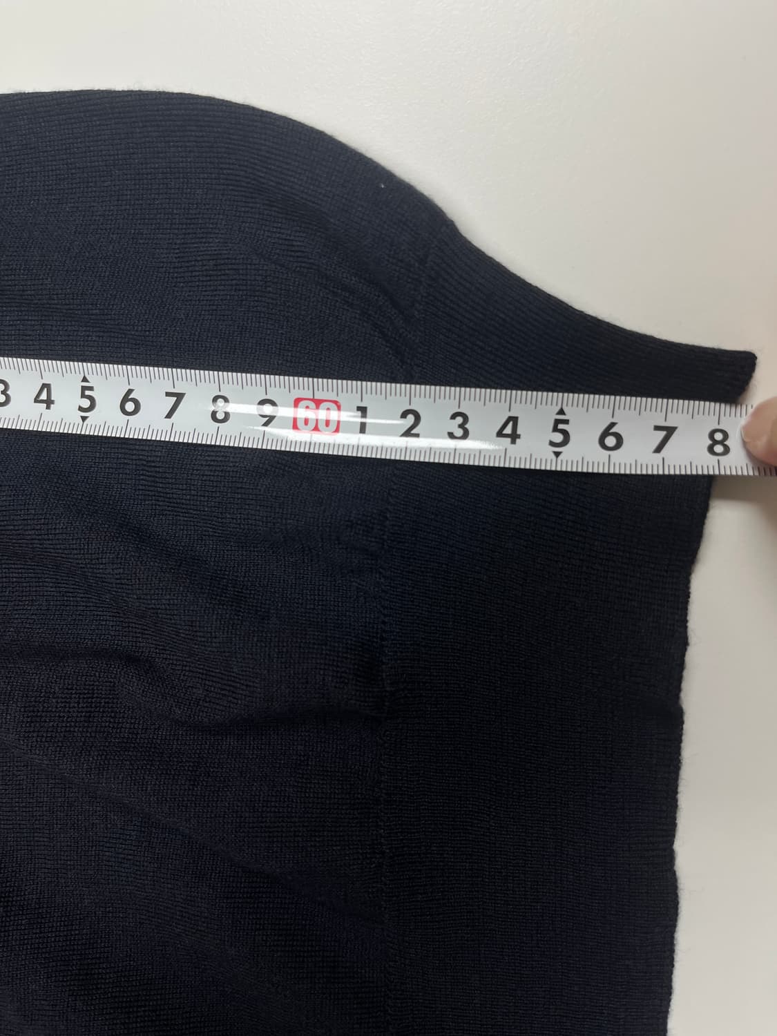 키톤 KITON 울100% 니트 스웨터 XL 네이비(새상품) 상품이미지8